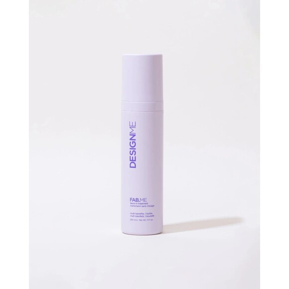 NEW DesignMe Fab Me Leave In Treatment 7.77 oz Hair Lotion Vegan Sulfate Free UV - Picture 1 of 10